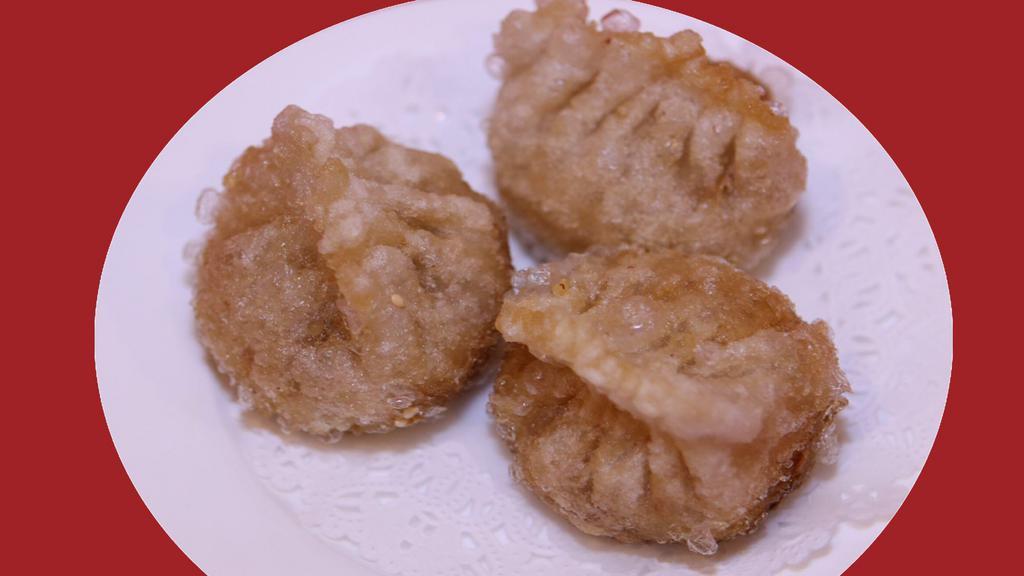 Fried Cantonese Dumpling · Comes with peanut. Gluten-free.