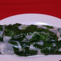 Spinach Rice Roll · Gluten-free.