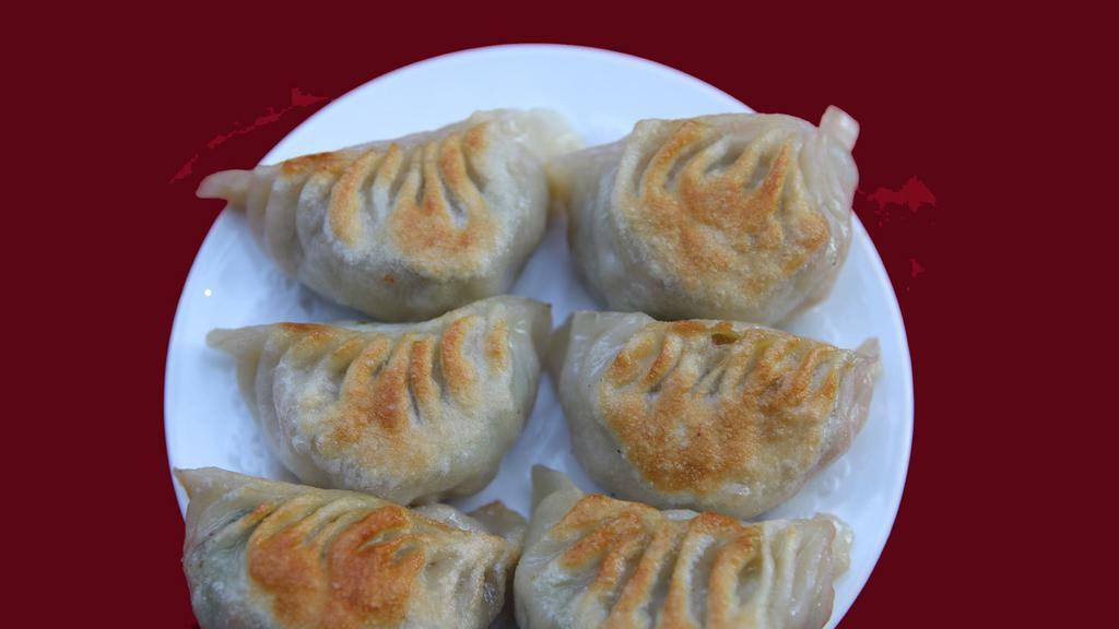 Pan Fried Dumplings · 6 pieces.