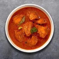 Cheeky Vindaloo · Chicken cooked in a spicy pungent curry with potatoes.