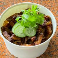 Caramel Brisket Bowl · Over 1/3 LB of Wok Seared House Brisket, Steamed Rice, Caramelized Onion, Vietnamese Inspire...