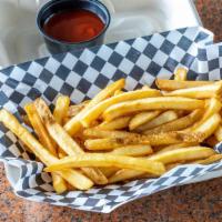 French Fries · Salty Goodness with Ketchup.