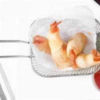 Crispy Shrimp Roll · Crispy shrimp marinated with Thai seasoning served with house special sauce.