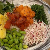 Spicy Tuna Poke · Build your bowl with spicy tuna, 5 toppings, crunch and sauce. Additional proteins and toppi...
