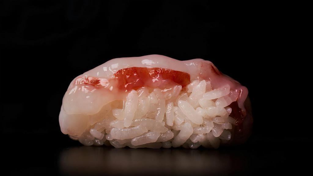 Botan Ebi (1Pc) · Choice between sushi or sashimi.