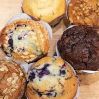 Muffins & Danish · All freshly baked.