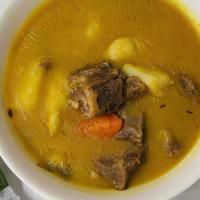 Goat Meat Soup · Saturdays Only.