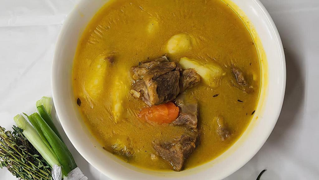Goat Meat Soup · Saturdays Only.