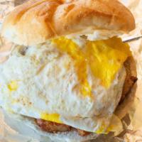 Big Boy · Pork Roll, Eggs, Cheese and House Potatoes on a Roll - Try it toasted and Lightly Buttered