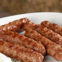 Cevapi (30 Pc) · Traditional kebabs. * 
 
*Fresh ready to be cooked
