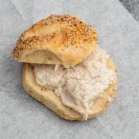 Bagel With Whitefish Salad · 
