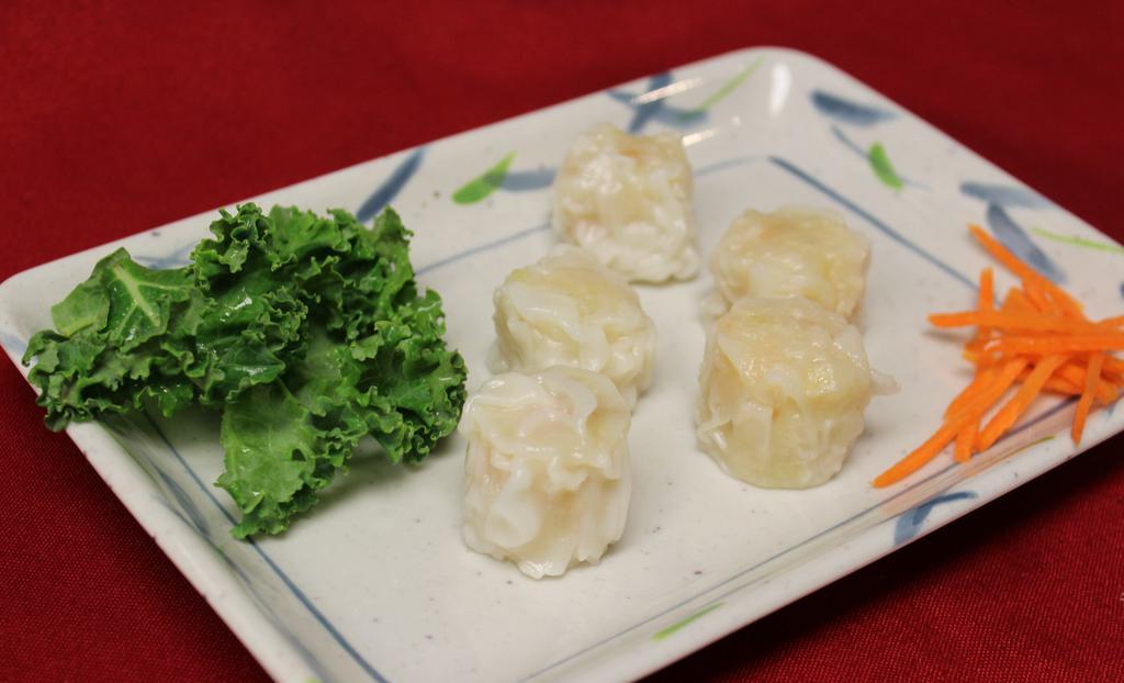 Shrimp Shumai · 5 pieces.