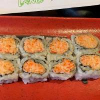 Spicy Crab Roll · Hot and spicy.