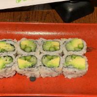 Aac Roll · Avocado, asparagus and cucumber.