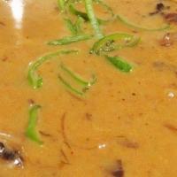 Mushroom Soup · Creamy mushroom lentil soup