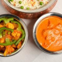 Tikka Masala · Strips of Tandoori meat prepared in delicious cream sauce