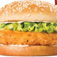 Only Spicy Chicken Sandwich · Spicy.