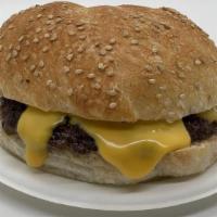 Roll-N-Cheezburger · Six oz choice, medium/Rare-well done.