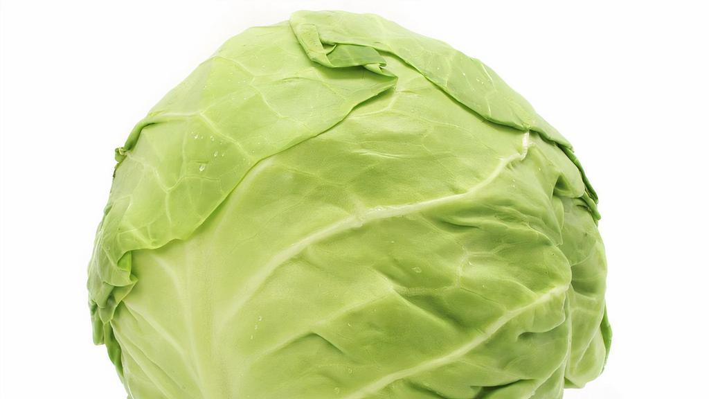 Green Cabbage  · Each head weighs between 4-6LBs