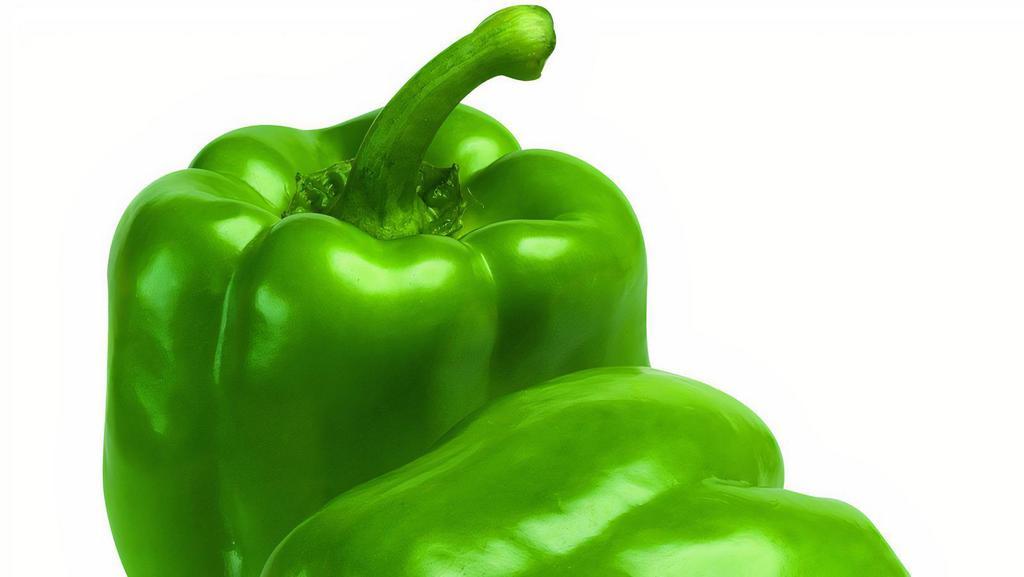 Green Pepper · This item is sold by the piece. if you would like to buy by the pound please leave special instructions and your price will be adjusted accordingly.