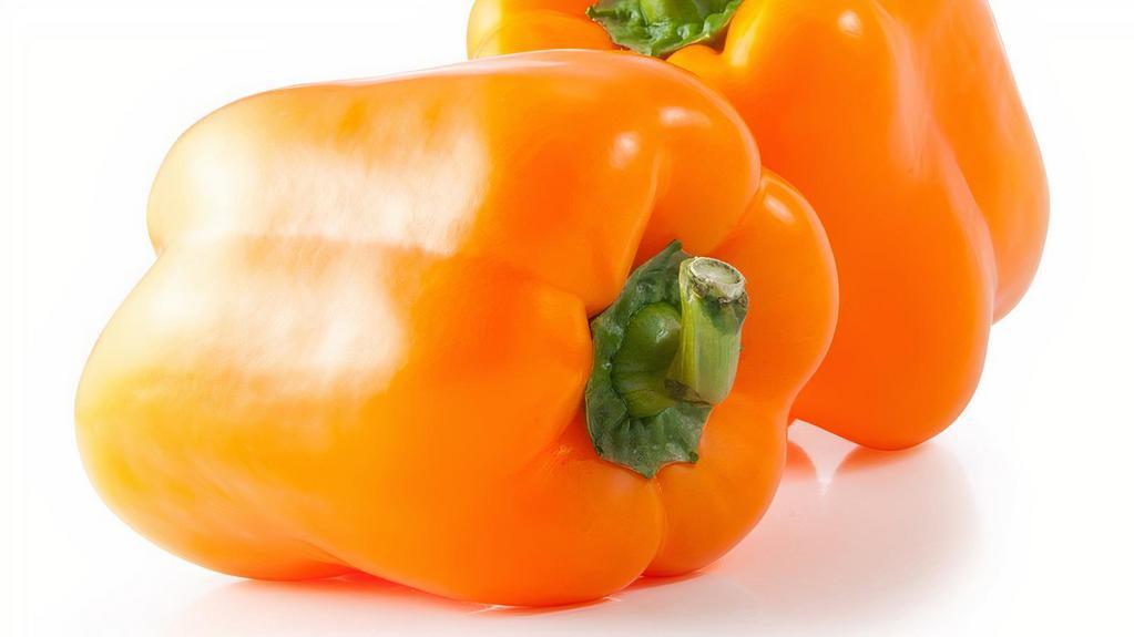 Orange Peppers · This item maybe ordered by the piece or by weight. Your cost will be adjusted to reflect the actual weight and cost upon final payment. $1.99/lb