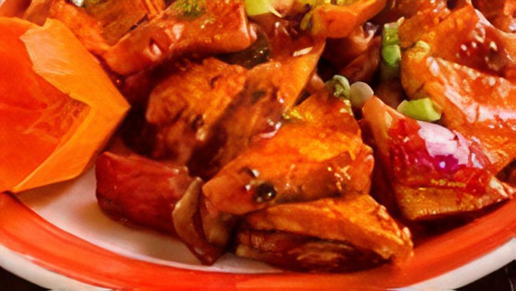 Chili  Paneer · Spicy. Wok-tossed paneer cheese and green chilies.