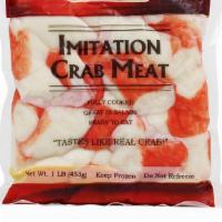 1 Lb Crab Imitation Meat · Brand may very.