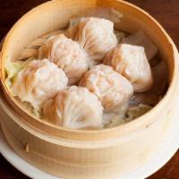 Seafood Dumplings (6) · Six pieces. Choose between steamed or fried dumplings.