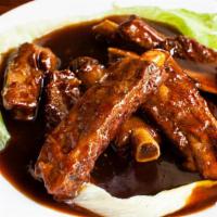 Sweet & Sour Baby Back Ribs (8) · Eight pieces.