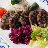 Turkish Meatballs Kofte · Dairy-free.

Char grilled ground lamb and beef seasoned with Turkish spices and served with ...