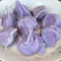 Violet Juice Pork Dumpling · (Pork, Violet Cabbage, Corns)