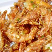 Crisp Garlic Shrimp 蒜酥蝦 · 