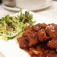 General Tso'S Chicken & Tai Sweet Wings Special · Hot and spicy.