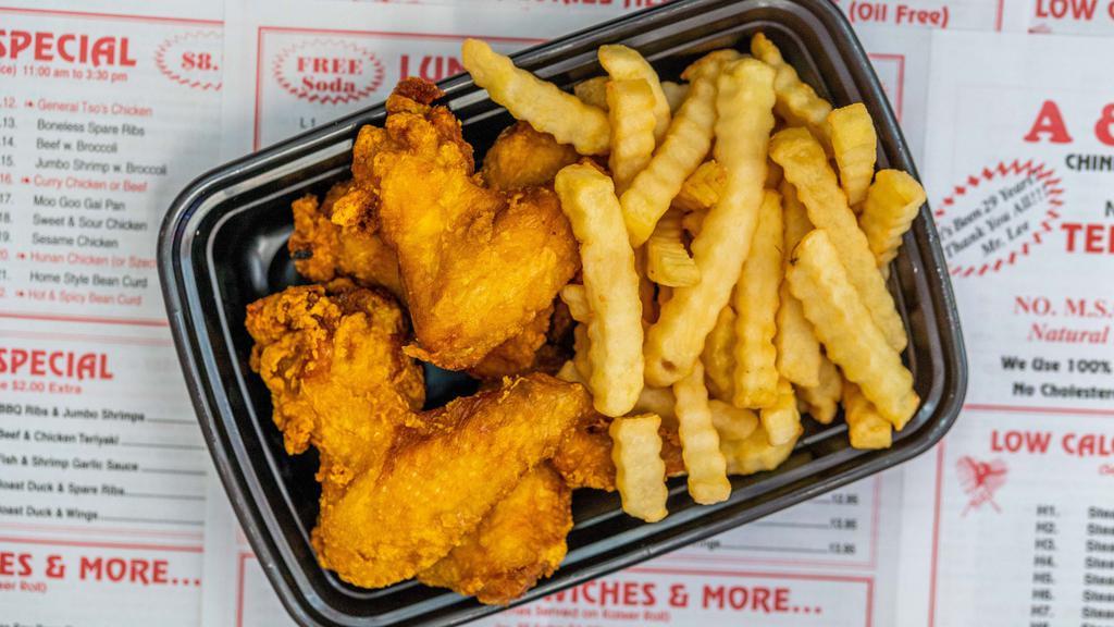 Fried Chicken Wings · 4 pieces.