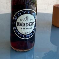 Bottle Of Boylan'S Black Cherry Soda · 12 oz bottle