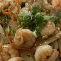 Shrimp Fried Rice · Mixed vegetable, egg, onion and shrimp.