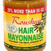 Hair Mayo Treatment · Roushun Olive oil Hair Mayonnaise Treatment experience a higher level of conditioning & mois...