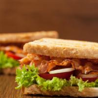 Blt Sandwich  · Delicious bacon, tomato and lettuce sandwich.