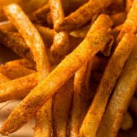 Seasoned Fries · Delicious seasoned hand-cut fries.