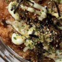 Fried Chicken Karaage (Appetizer) · Japanese-style fried chicken served with spicy mayo and nori crunch