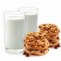 Milk & Toll House Cookies For Two · Treat yourself or share with a friend! Choose your 2 favorite beverages and a 12-pack of fre...