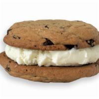 Toll House Ice Cream Sandwich · A scoop of Vanilla Häagen-dazs ice cream sandwiched between two homemade Toll House Chocolat...