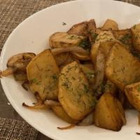 Home Pan Fried Potato · 