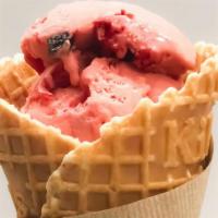 Single Scoop In A Waffle Cone · One Scoop of Kilwins Original Recipe Ice Cream in a Store-Made Waffle Cone or Bowl!