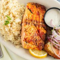 Grilled Fillet Of Salmon · 