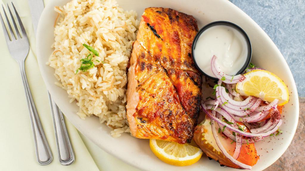 Grilled Fillet Of Salmon · 