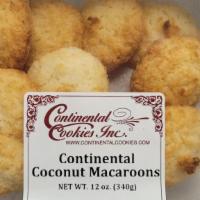 Continental Coconut Macaroons · 12 OZ
CONTINENTAL COOKIES INC