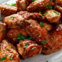 Bbq Chicken Wings · Fresh chicken wings smother.