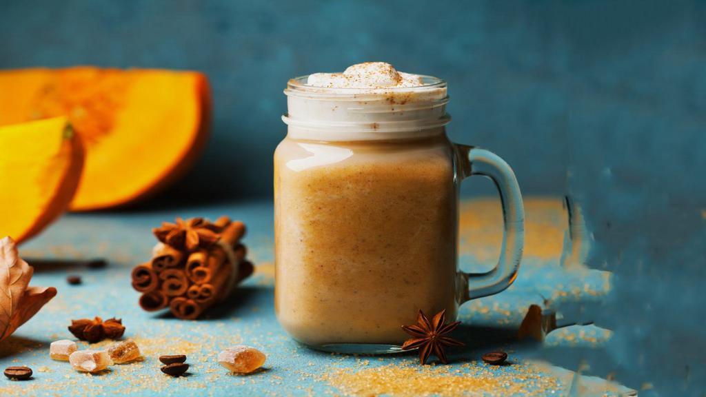 Pumpkin Spice Flavored Coffee · Fresh cup of pumpkin spice flavored coffee with a choice of milk.