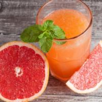 Grapefruit Juice · Tasty and tart grapefruit juice.